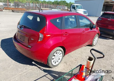 2014 Nissan Versa Note Sv из США, поврежденный, VIN 3N1CE2CP9EL370234